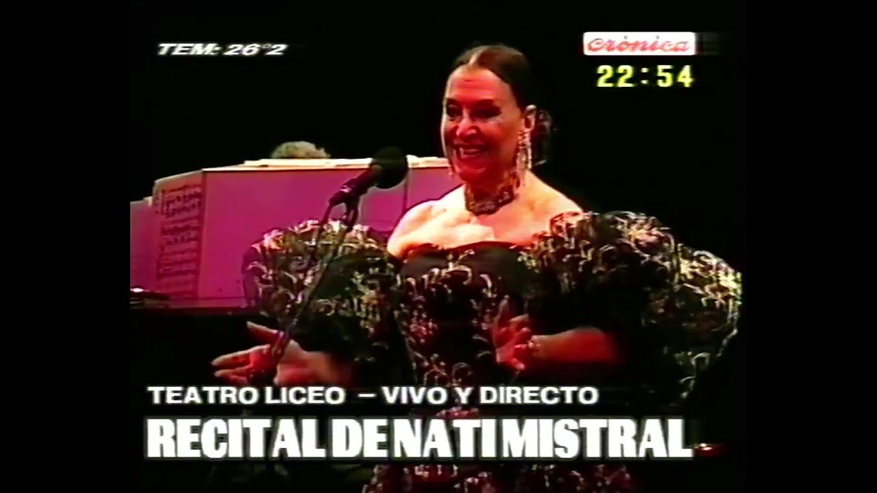 NATI MISTRAL - Recital Teatro Liceo - Buenos Aires - martinwullich.com