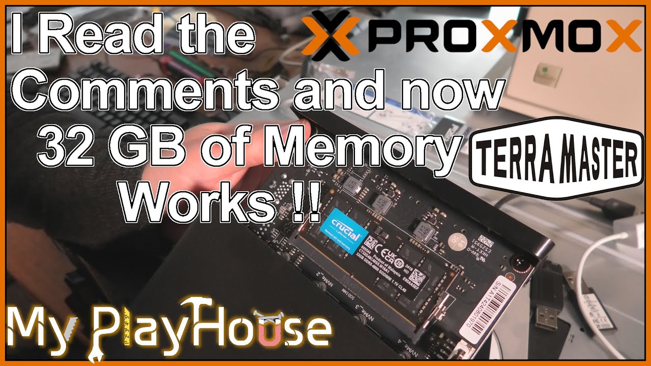 TerraMaster F8 SSD Plus — 32 ГБ оперативной памяти — 1431