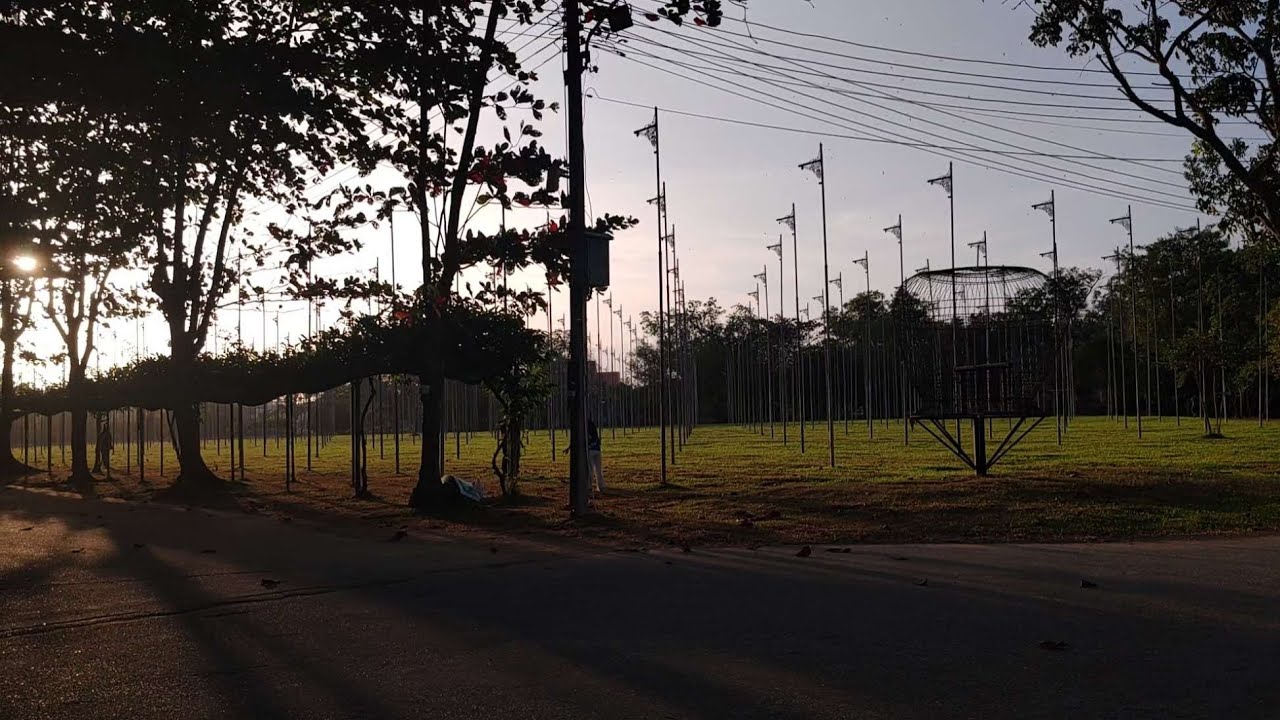 Quiet Walk in City Park, Thailand · Daily Quiet · the quiet of slow listening