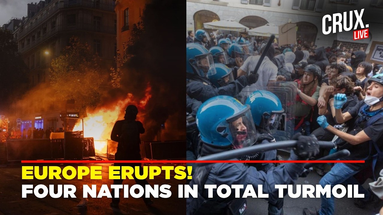 LIVE: Europe Burns! Cost-of-Living Protests Paralyze France, Italy, Albania & Greece