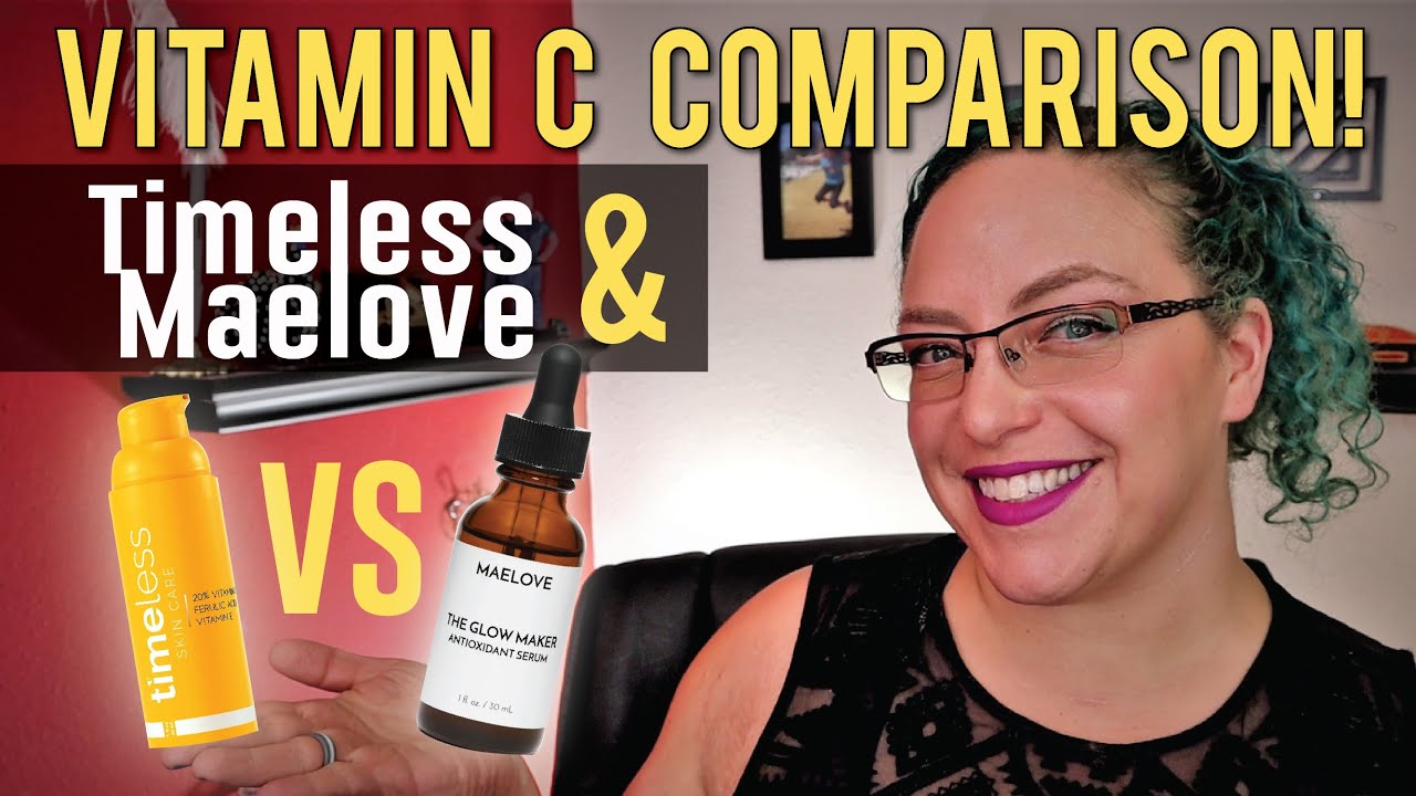 Vitamin C Review | TIMELESS vs MAELOVE GLOWMAKER
