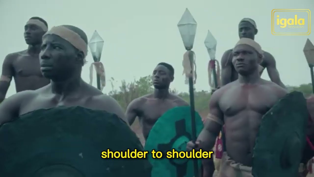 A depiction of the  Igala/Jukun war, taken from the movie Ohiala
