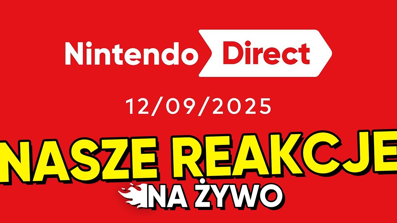 Nintendo Direct WRZESIEŃ 2025 - nasze reakcje na żywo!