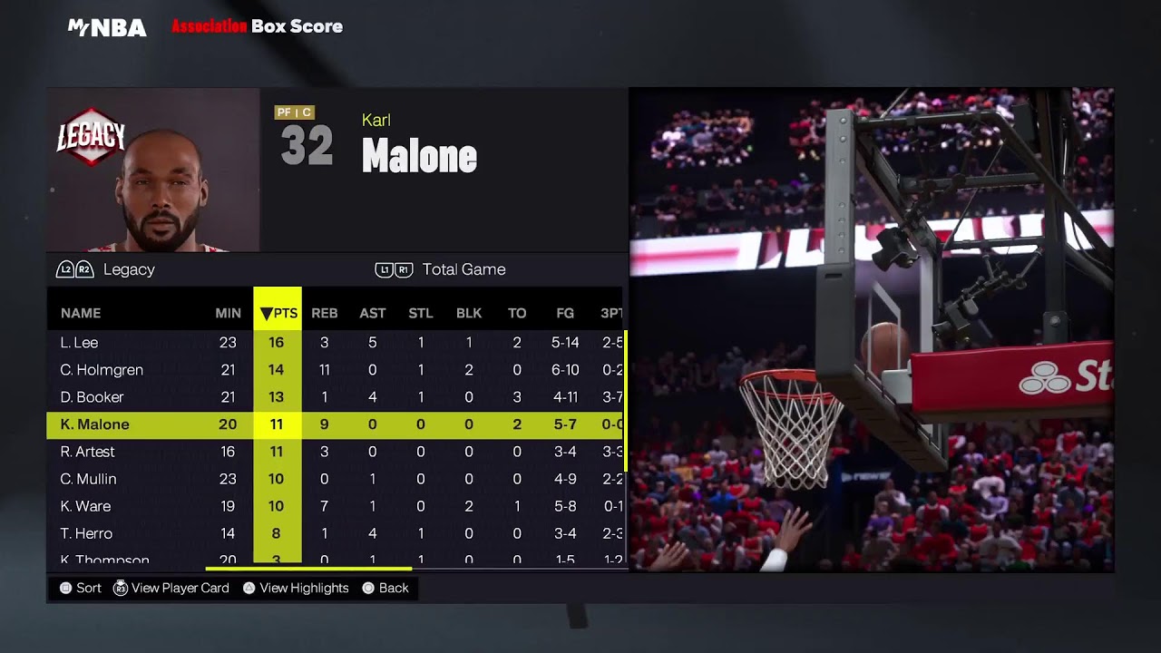 Lee vs Paul Pierce 🩸(30-6)