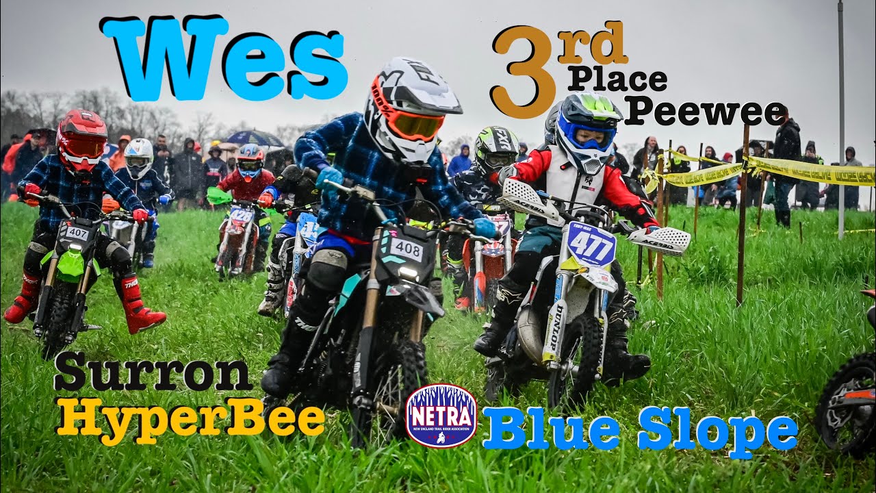 Worlds 1st HyperBee in a  Harescramble Race - Netra Blue Slope 2025