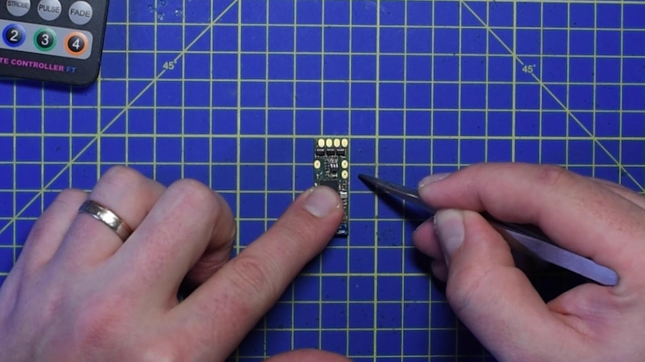 FT chip soldering tutorial | Pyroterra Lighttoys