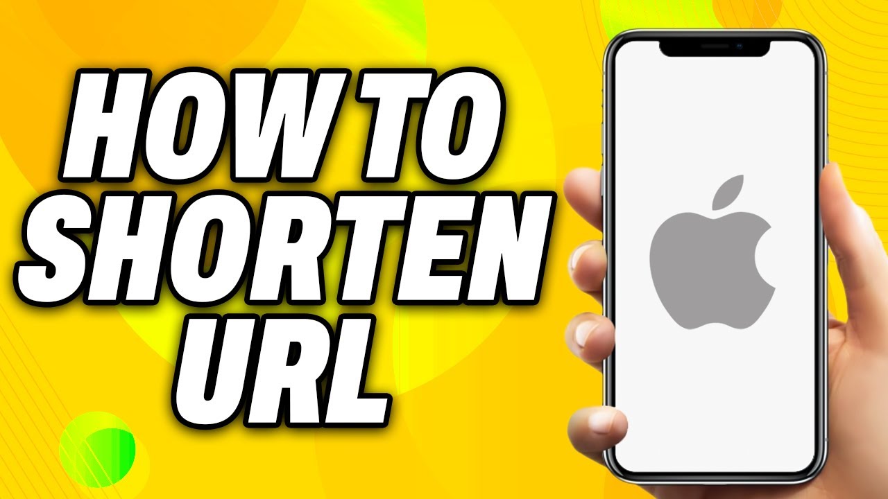 How To Shorten URL on iPhone - Quick Fix
