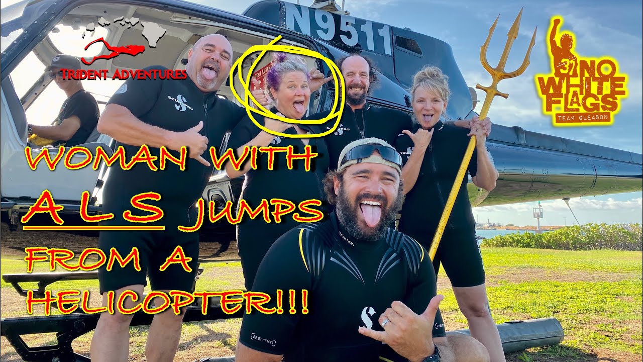 Woman with ALS Jumps from a Helicopter