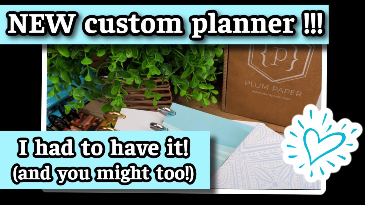 ❤️NEW Plum Paper Planner Review 😍 All the Layouts + Custom Options + Plan with Me
