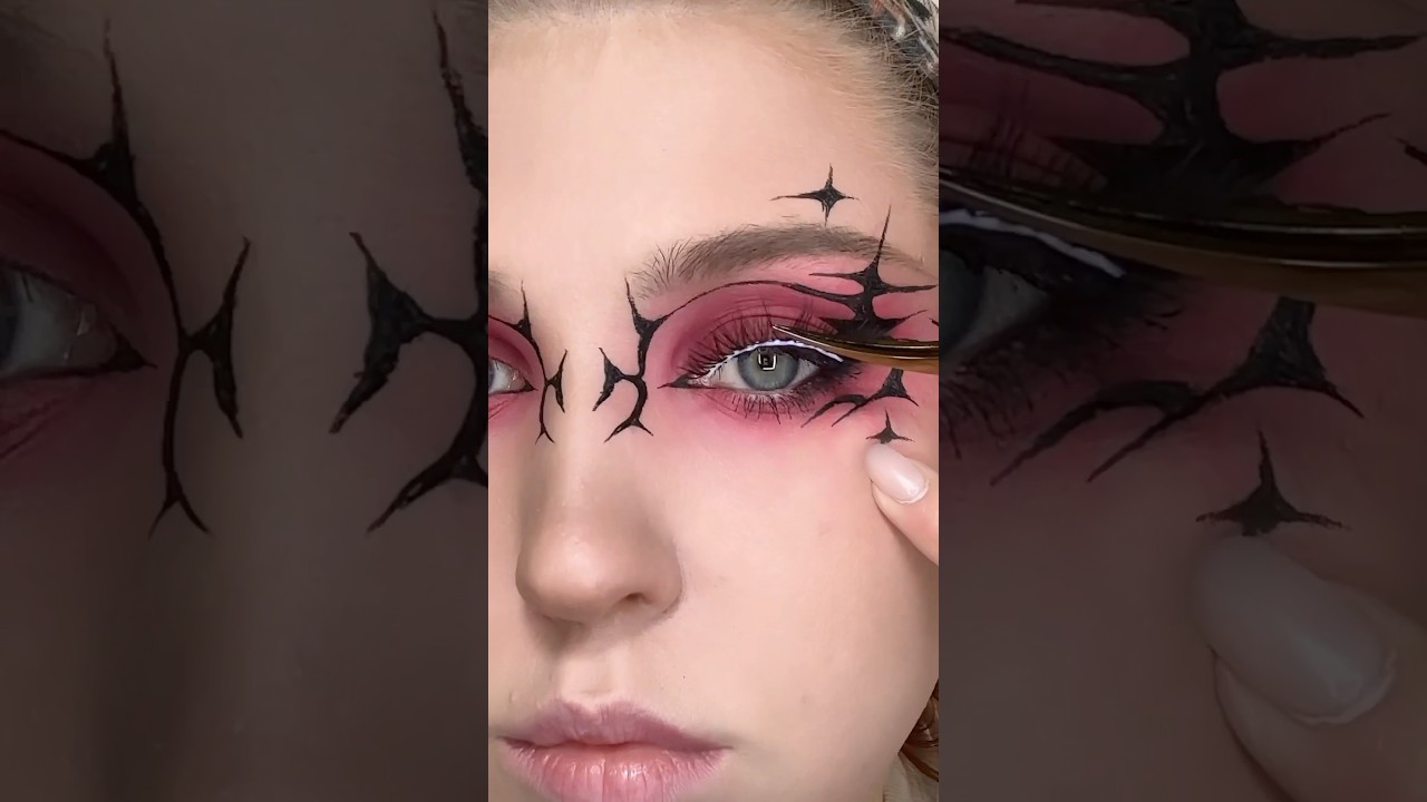 Graphic eyeliner tutorial