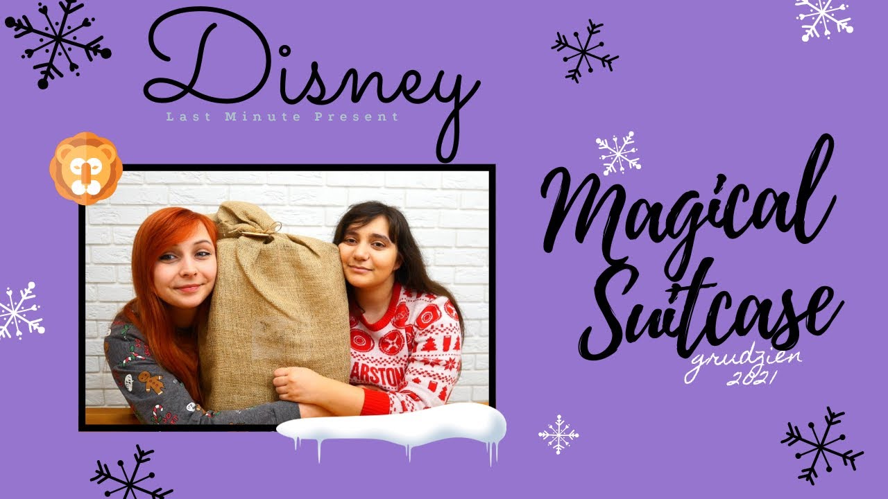 Disney Last Minute Prezent Box - MAGICAL SUITCASE UNBOXING