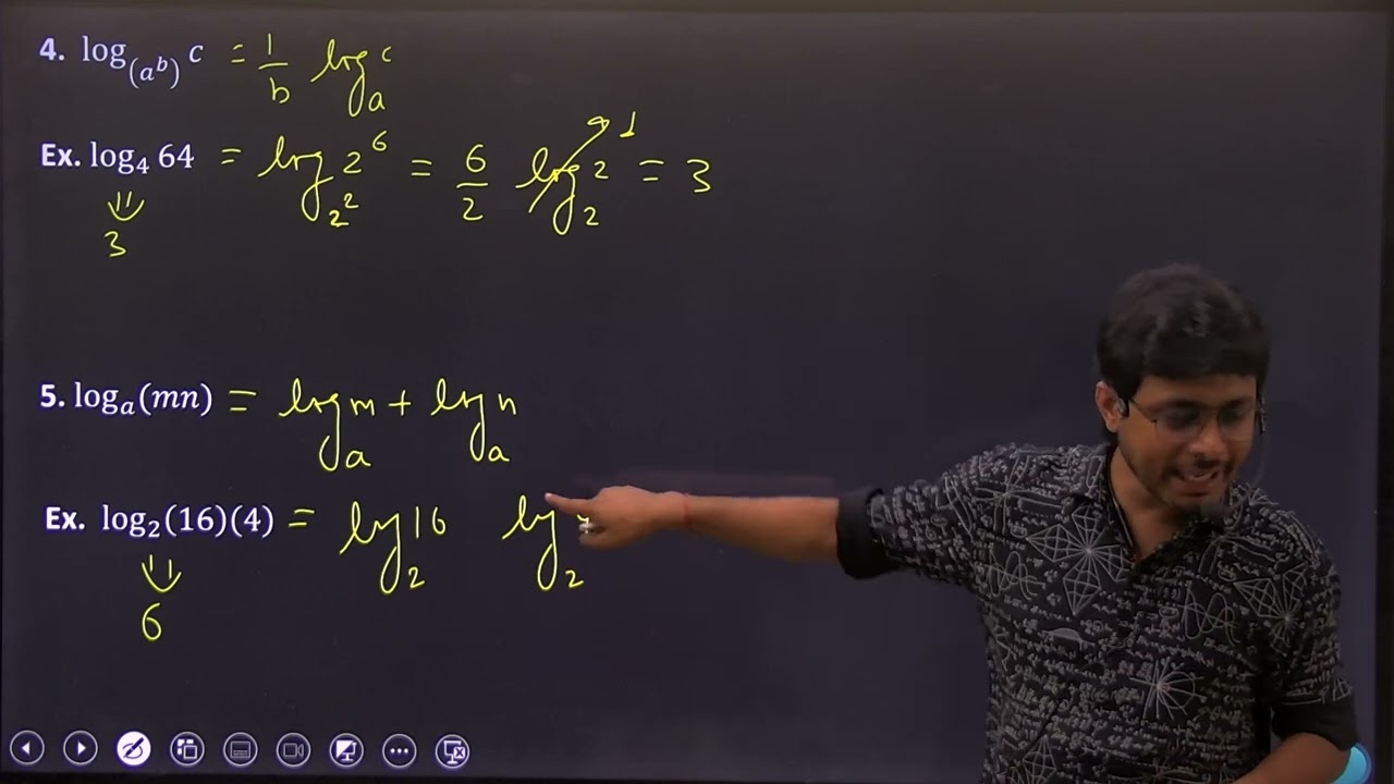 Logarithm || Mathematical tools || By  : Shivam sir ||