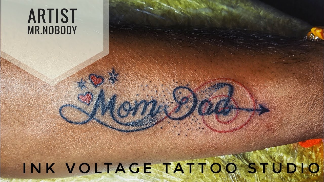 Mom and Dad  TATTOO (8) Time Lapse | Mr.Nobody