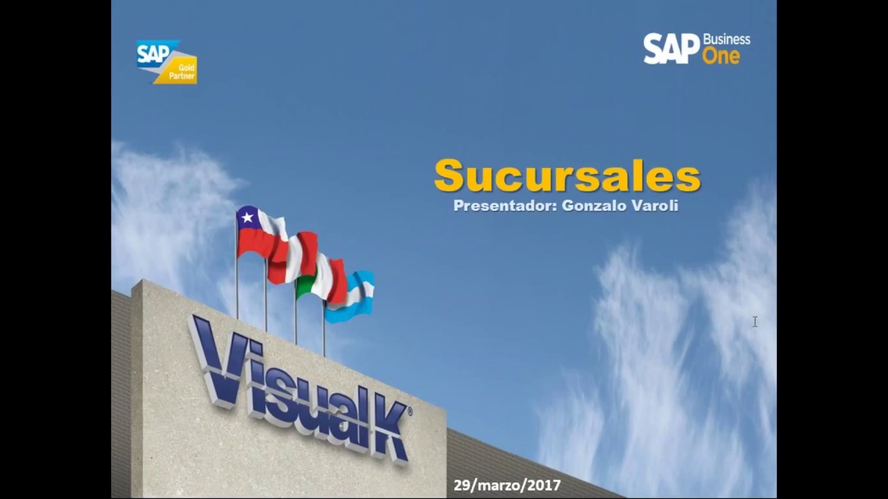 Webinar: Conoce la funcionalidad de manejo de sucursales en SAPB1
