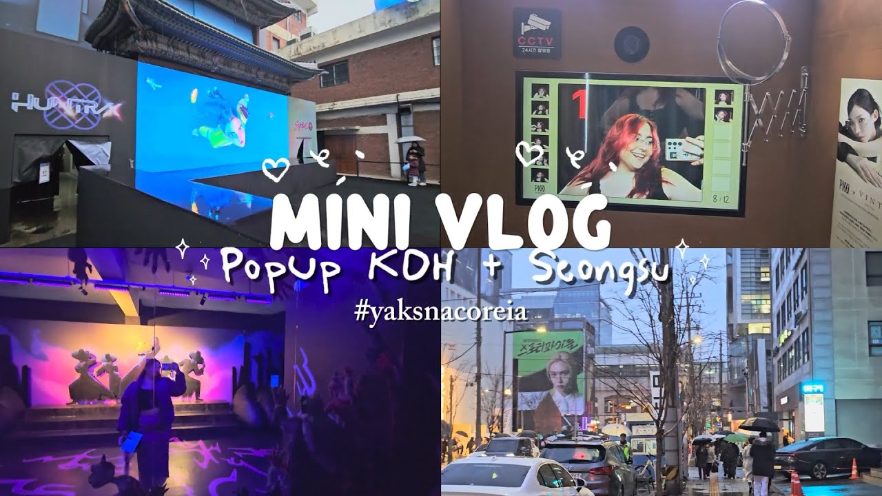 Fui na PopUp do Kpop Demon Hunters e vi o Félix (sqn)✨ #kdh #kpopdemonhunters  #yaksnacoreia #korea