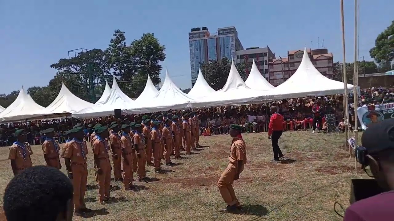 Mutuini High School Troop (Walkerz Scouts) #Wspu #scoutsinkenya