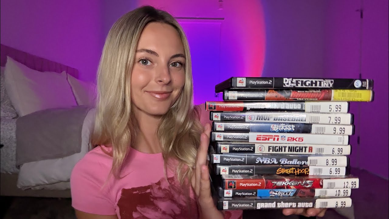 ASMR | PlayStation 2 Game Collection Show n Tell 🎮 