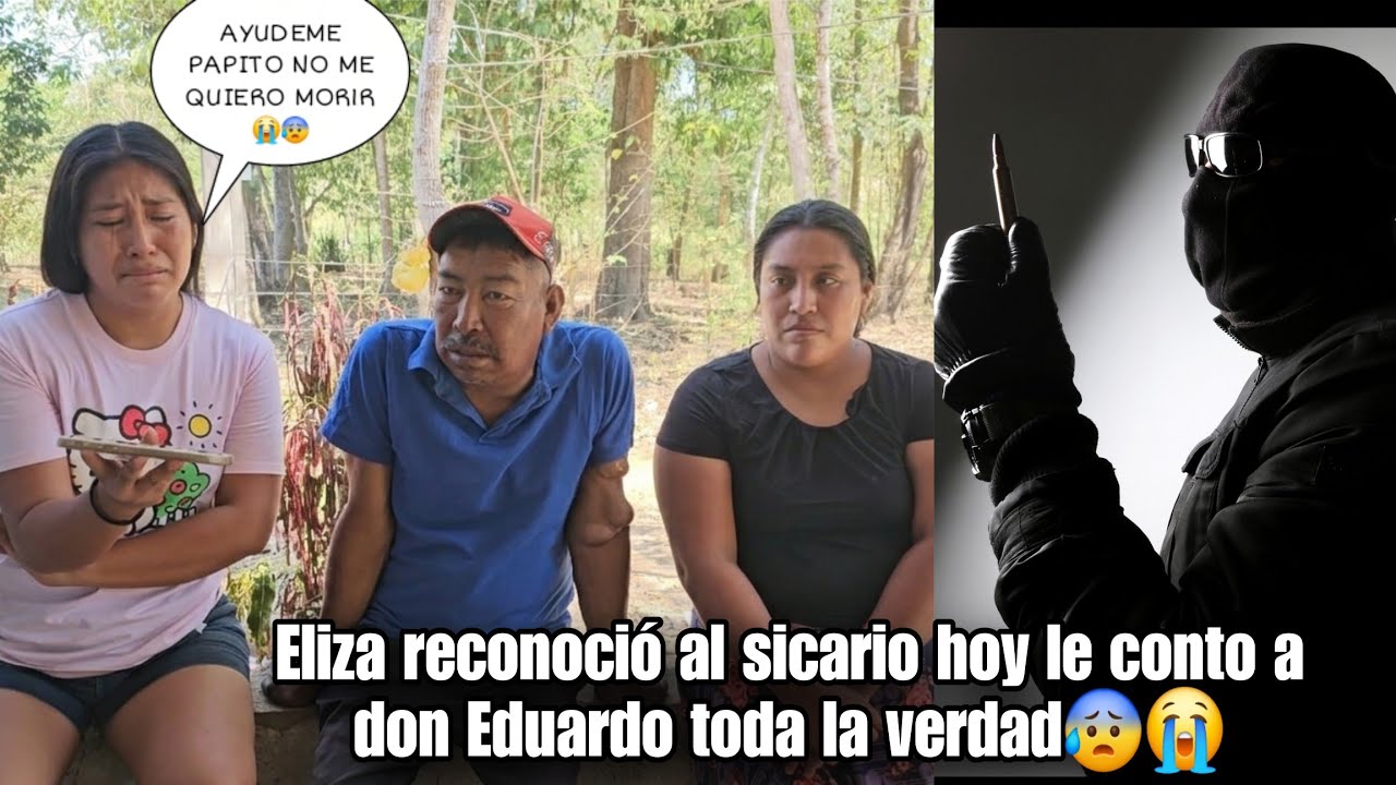 😰Eliza Está En Grandes Problemas , Llorando  Le Conto Toda la verdad a don Eduardo de los sicarios🚨😱