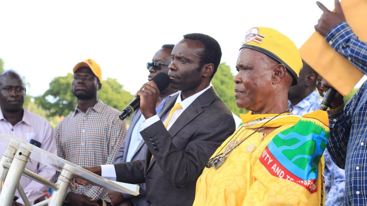 Calvin Echodu's heated speech during his homecoming function in Soroti City