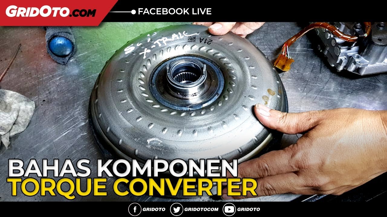 Komponen Torque Converter di Transmisi Otomatis
