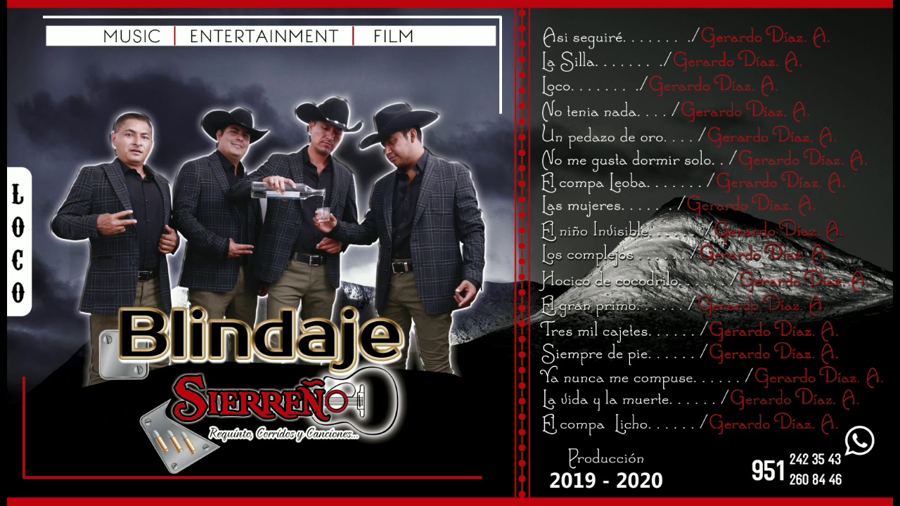 Blindaje Sierreño - Disco completo... 