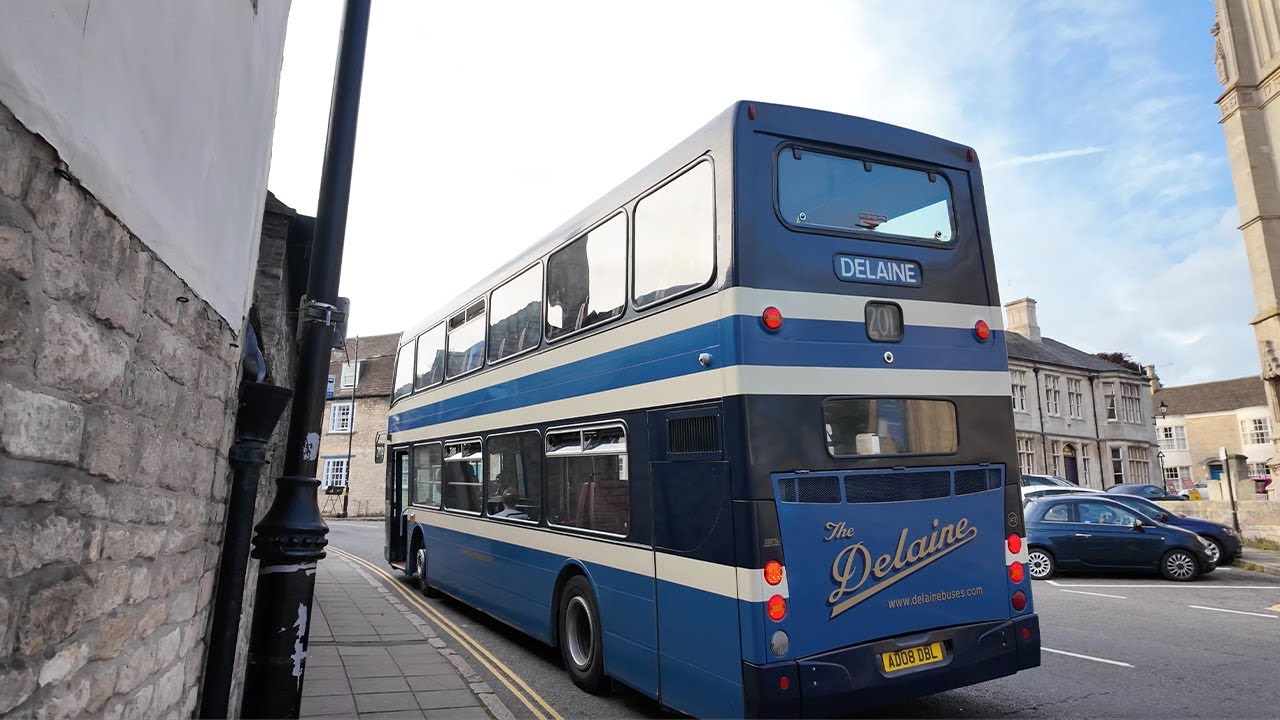 Taking the Bus from Queensgate Peterborough to Stamford Town Centre - Delaine Buses 201 route