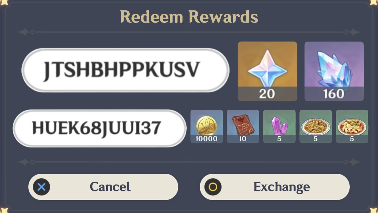 February 5, 2026 Primo + Item Code (Genshin Impact)