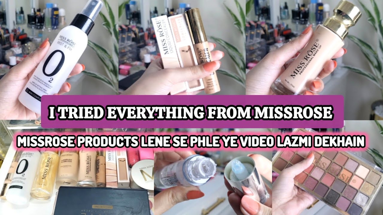I tried Everything From MissRoss | Affordable Makeup Products from MissRoss