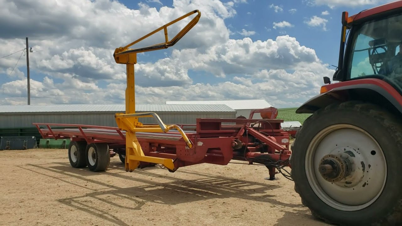 West Point Design Self Loading 12 Bale Hauler