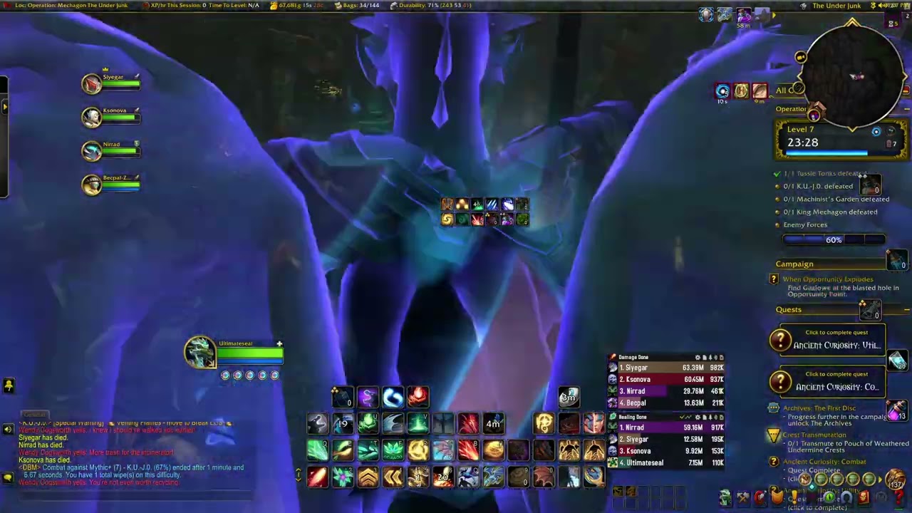 World Of Warcraft Ep.1 Mechagon Workshop Key 7