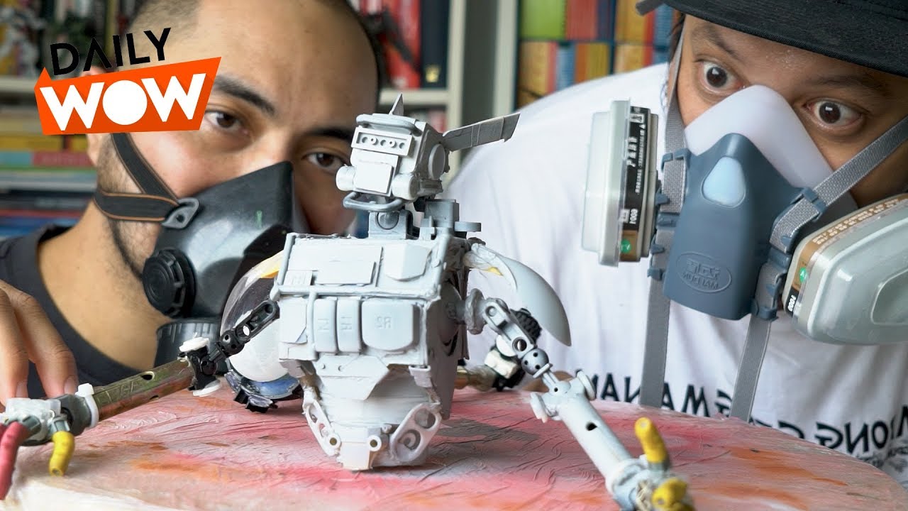 We make robo toys with household junk