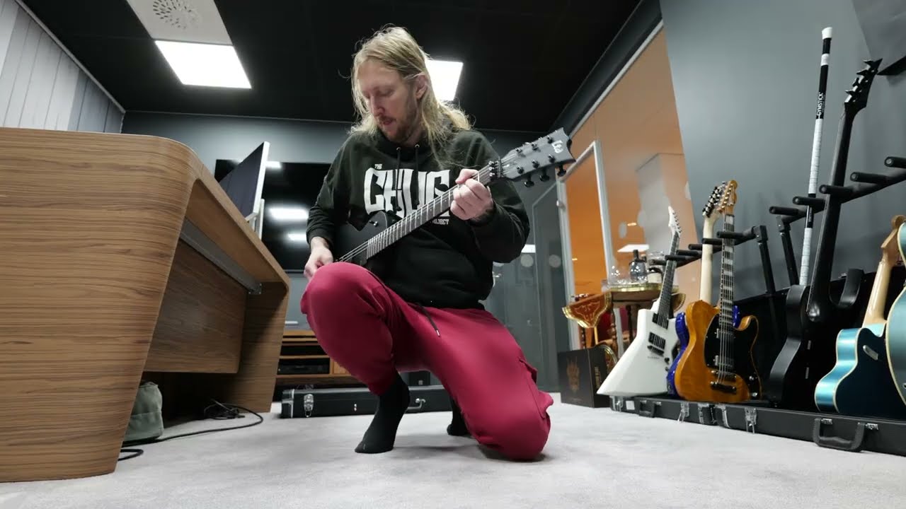 Unboxing of LTD Mille Petrozza Guitar