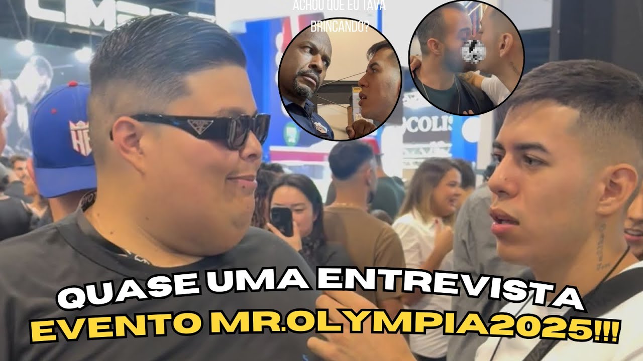 QUASE UMA ENTREVISTA NO OLIMPYA BRASIL 2025 