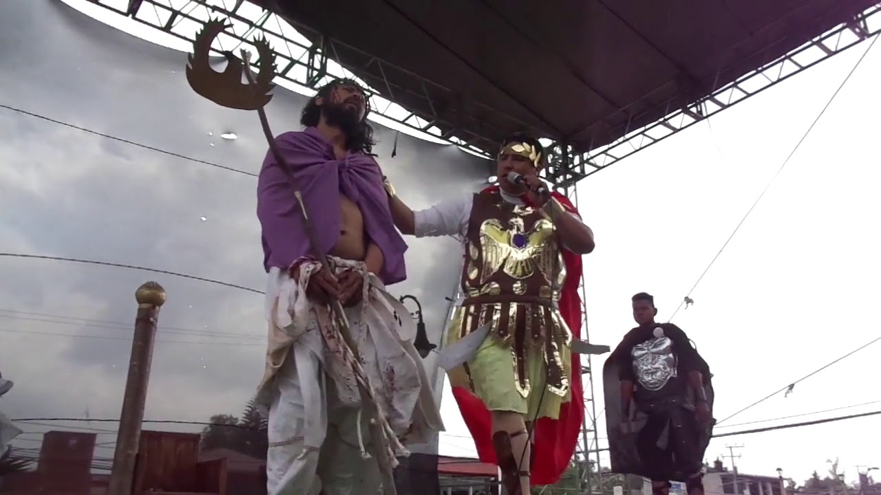 Azotes, Judea Tepexpan 2018 Viernes Santo