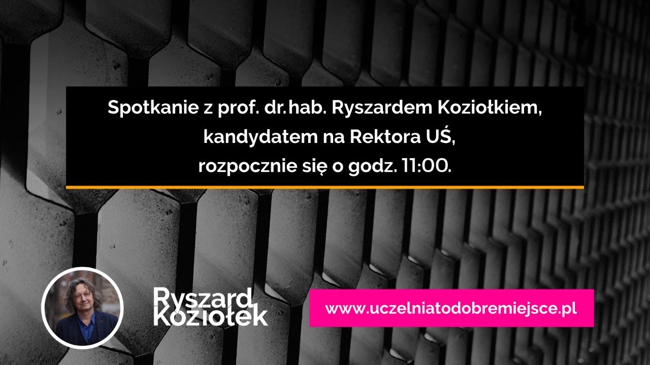 Spotkanie z prof. Ryszardem Koziołkiem