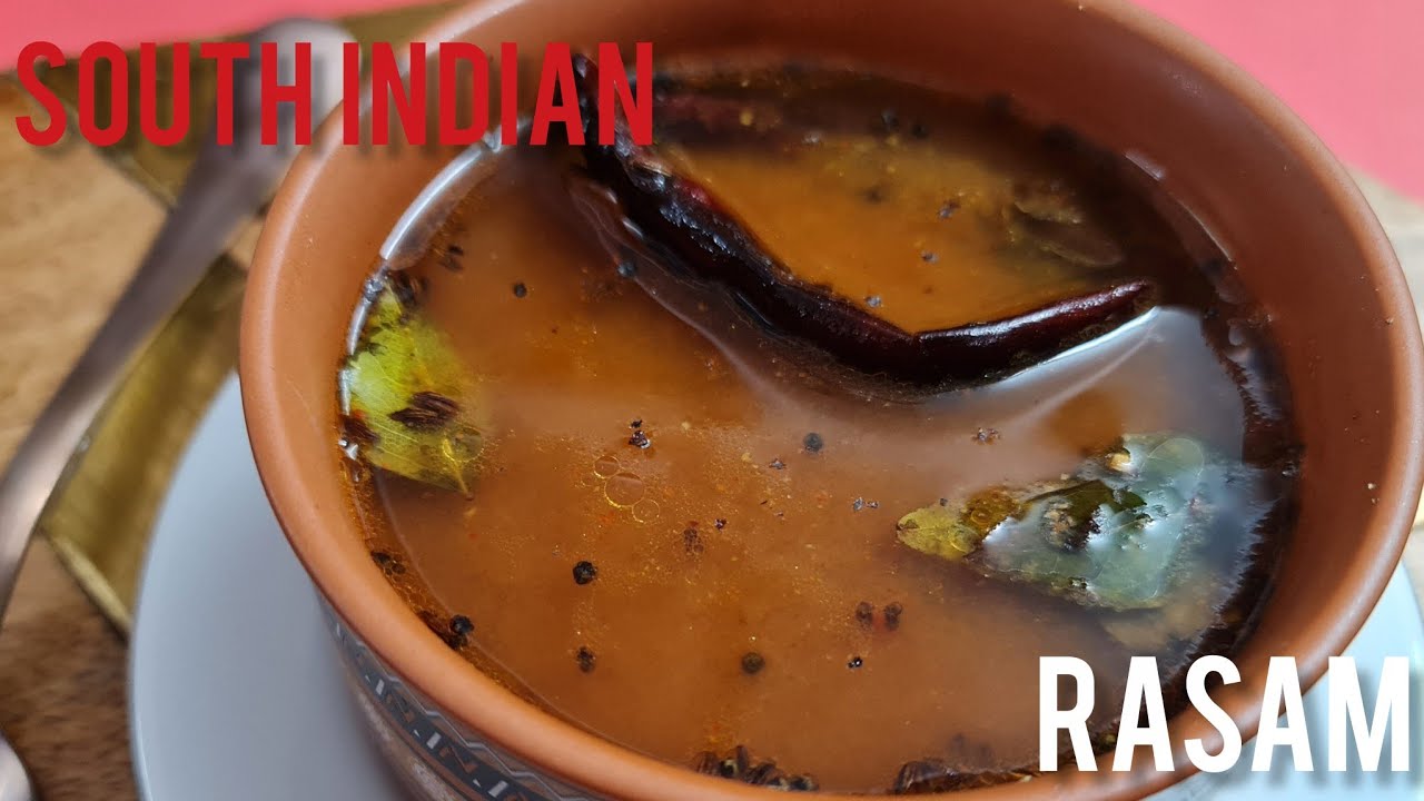 Authentic South Indian Rasam | Tangy & Aromatic Rasam