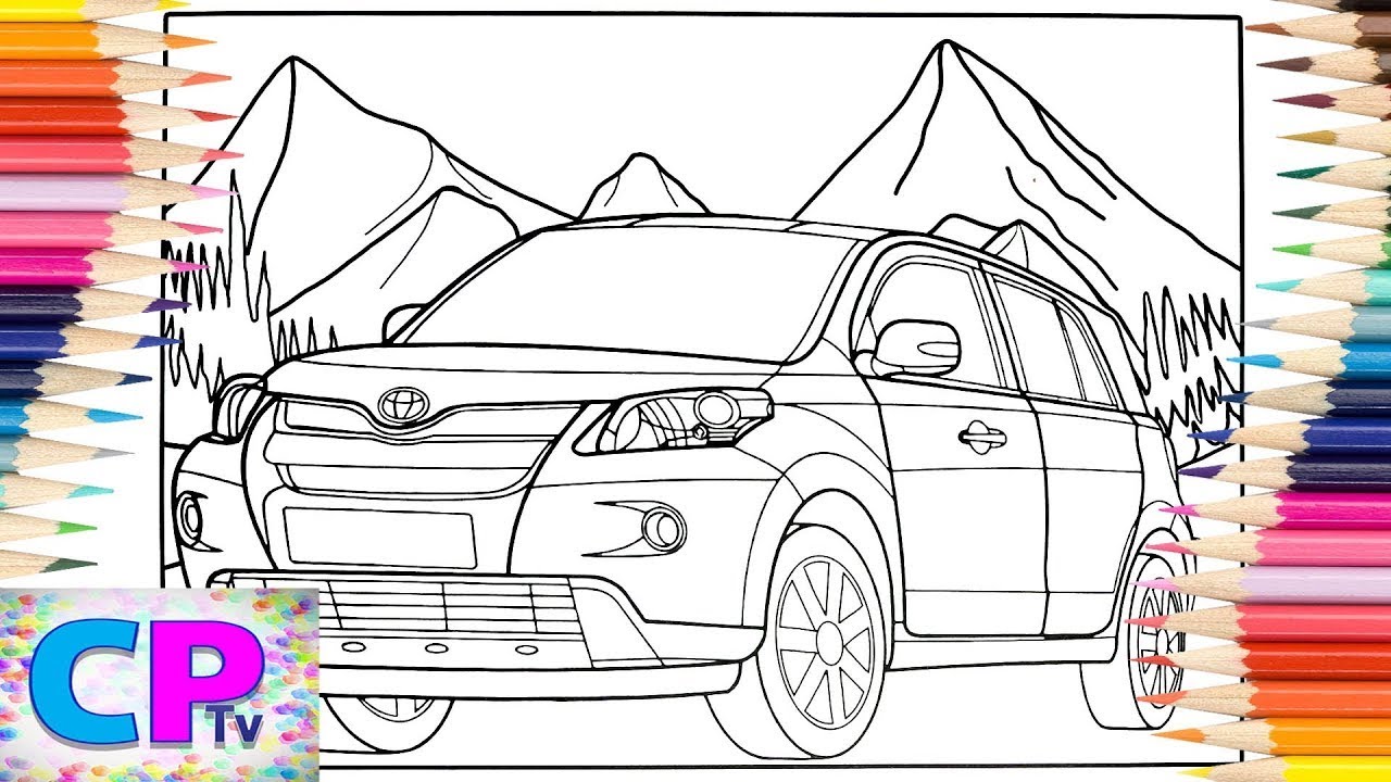 Toyota Urban Cruiser Coloring Pages/Off-road Toyota Car/Stahl & RUD - Refresh [COPYRIGHT FREE]