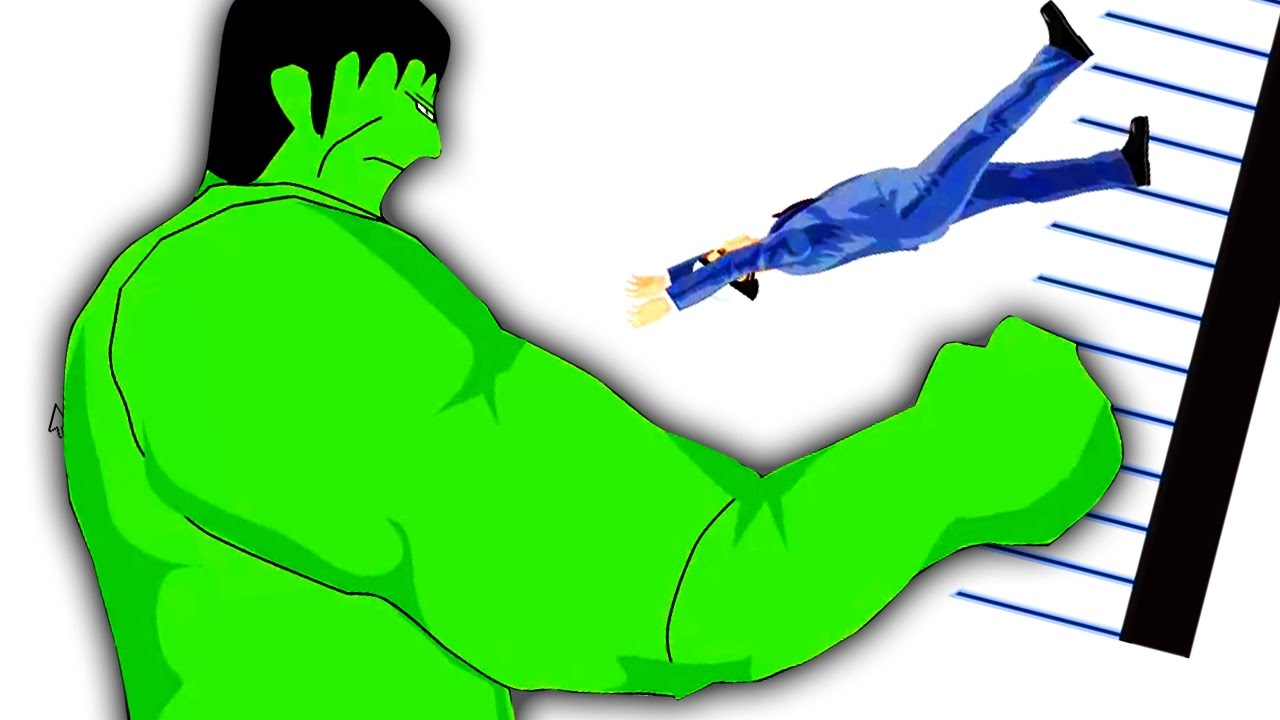 DER STÄRKSTE CHARAKTER IN HAPPY WHEELS !!!