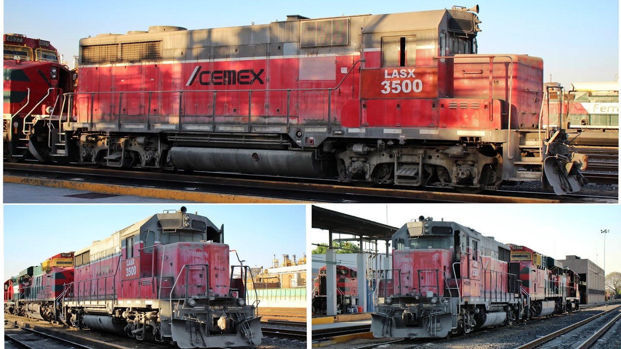 CabTour's Locomotives: GP35 LASX 3500 (CEMEX) 