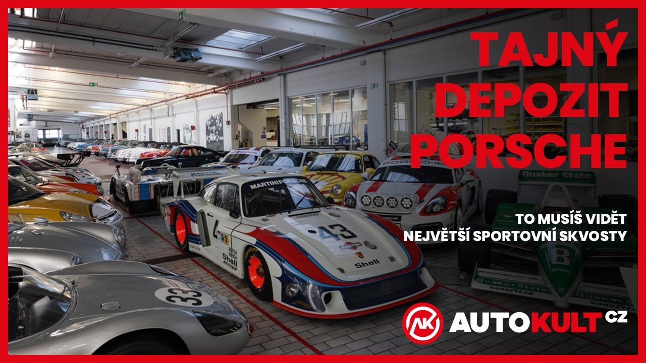 400 největších legend Porsche v tajné hale! Navštívili jsme depozit Porsche Muzea