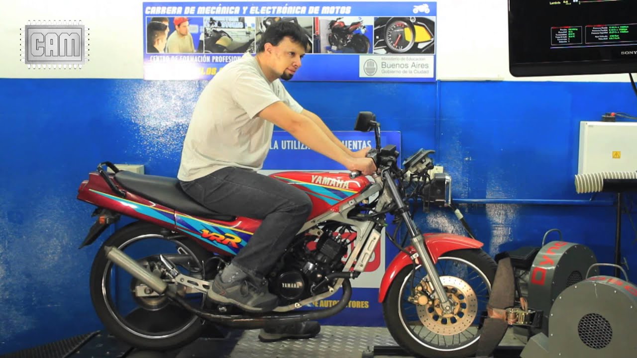 Banco de prueba inercial - Yamaha Vrr 150cc