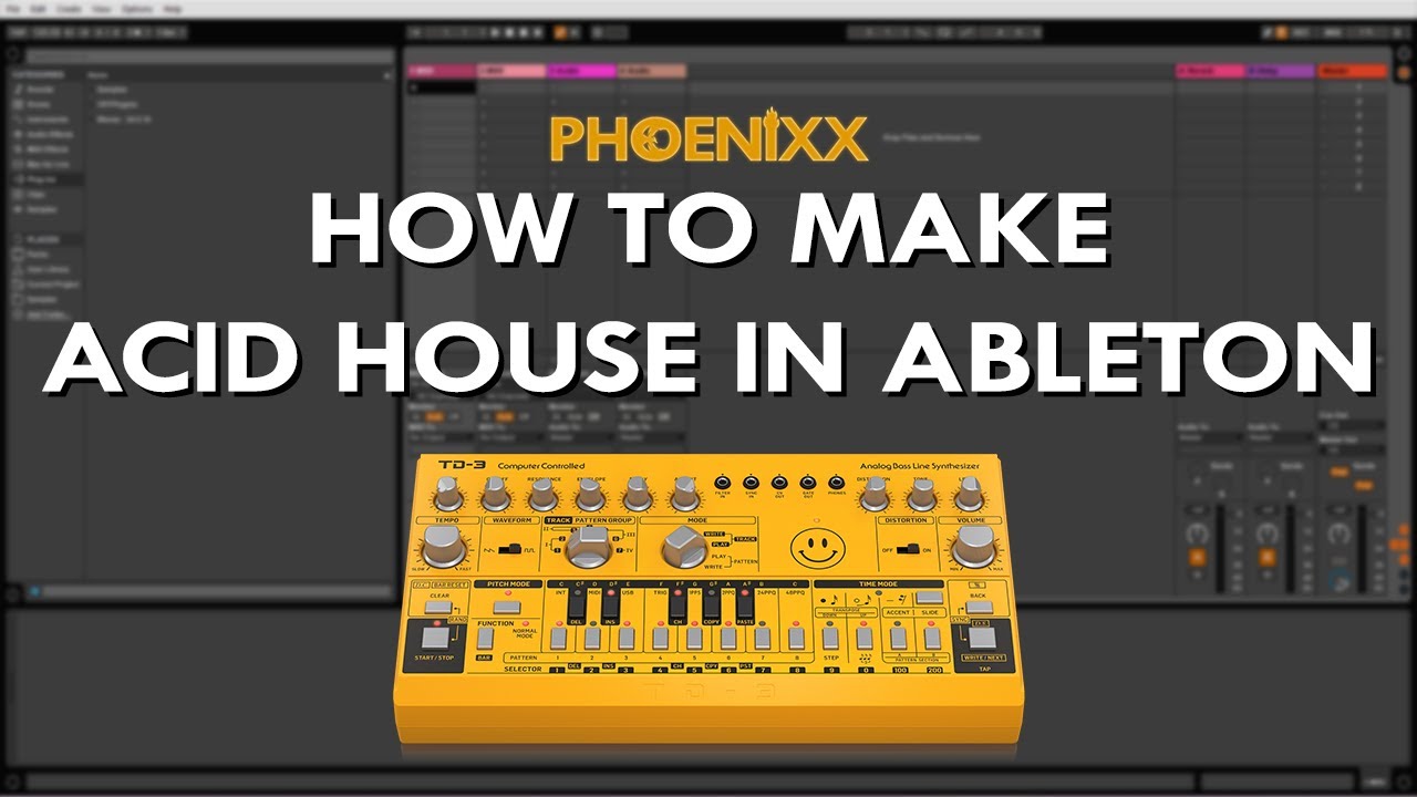 HOW TO MAKE ACID HOUSE IN ABLETON