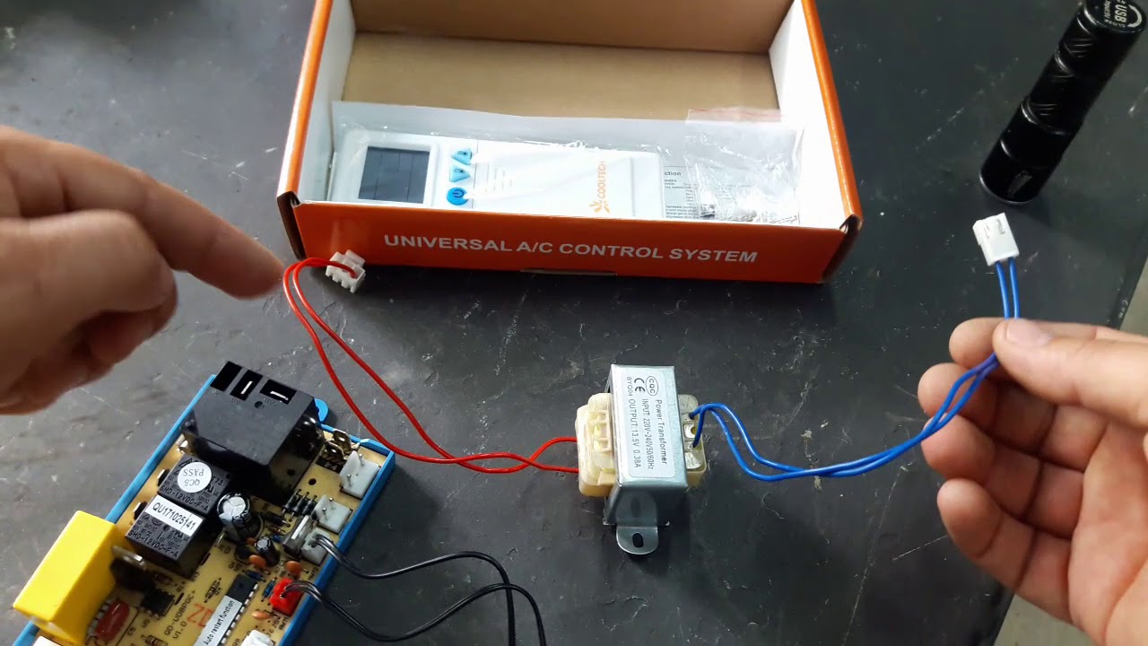 como colocar  placa universal con pg cooltech