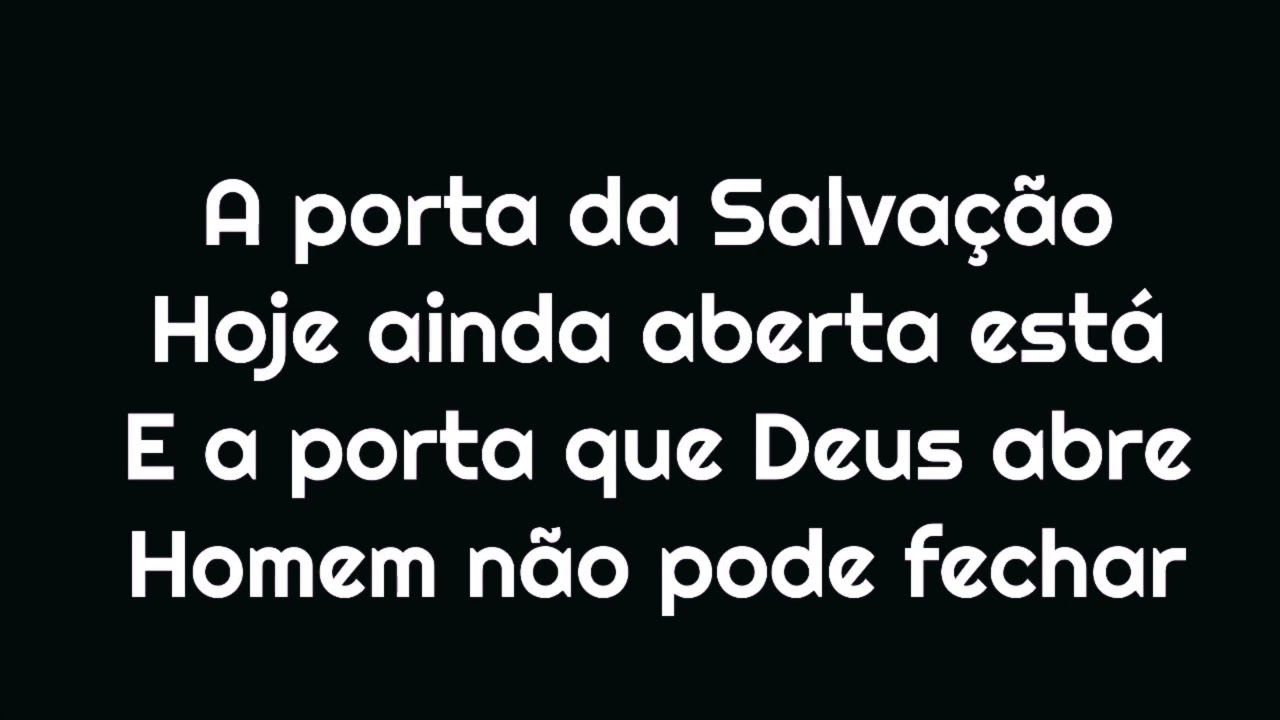 PLAY BACK PORTA DA SALVAÇÃO 2  LEGENDADO / MELHOR