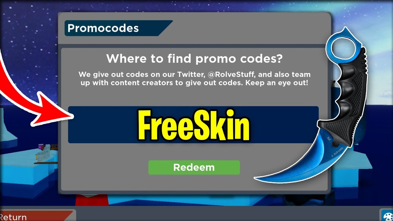 ALL *NEW* ARSENAL CODES *WINTER UPDATE* Roblox Arsenal Codes 2021!