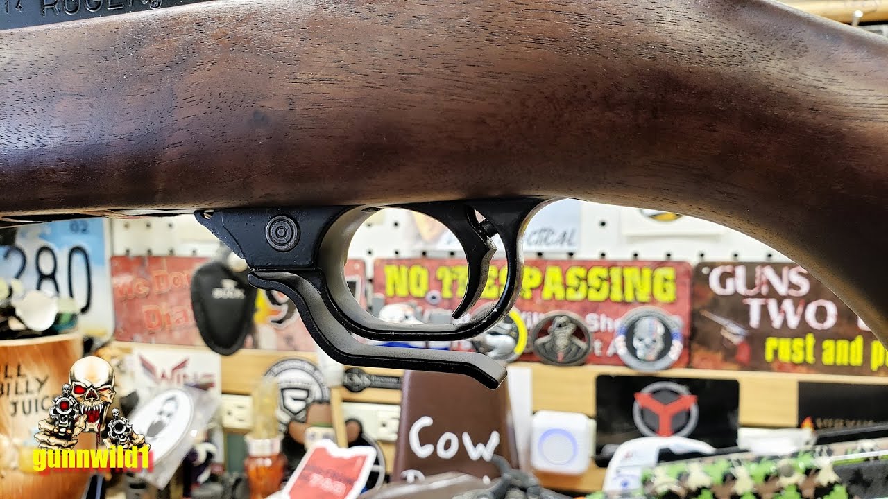 Ficero extended mag release for Ruger 10/22