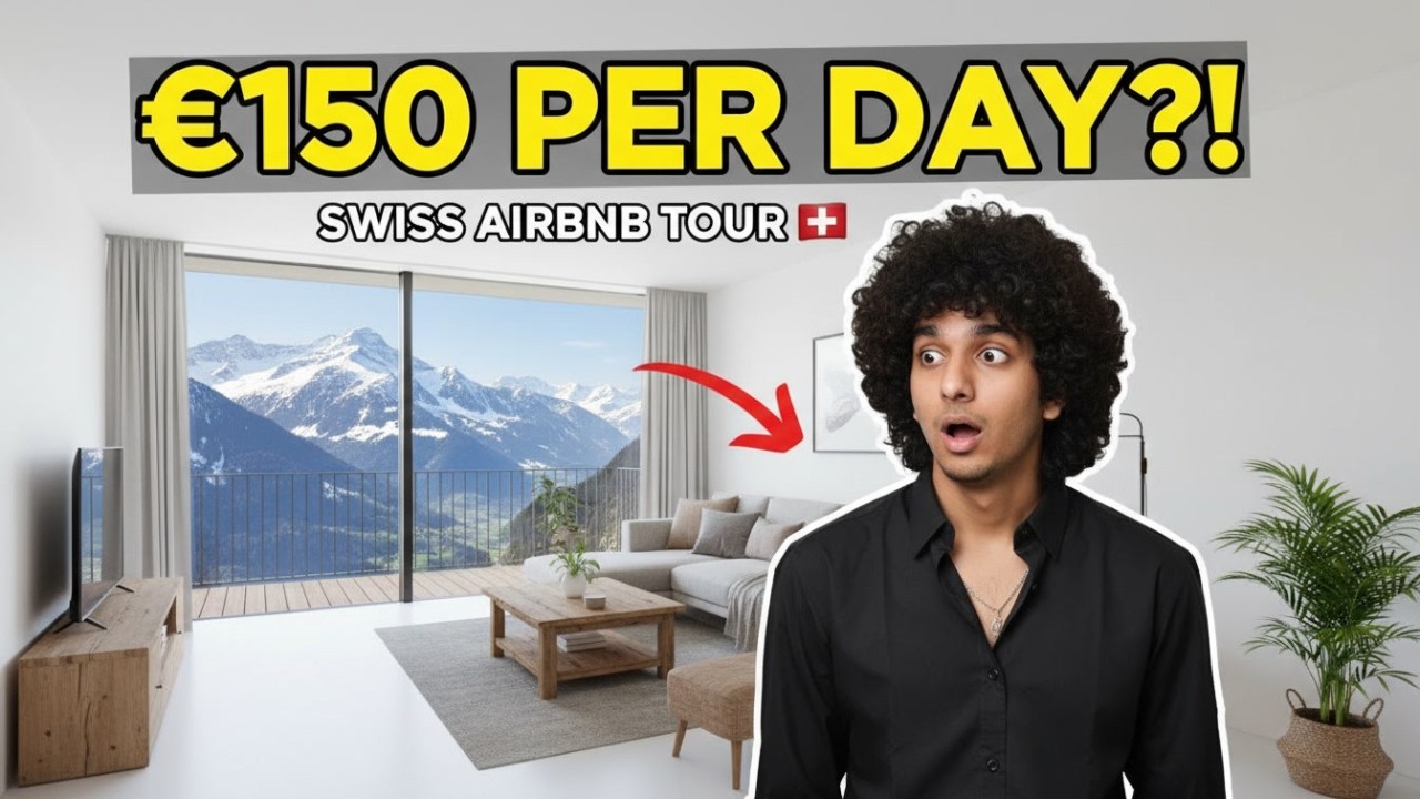 €150 Per Day Airbnb in Switzerland 🇨🇭 Worth It or Not?