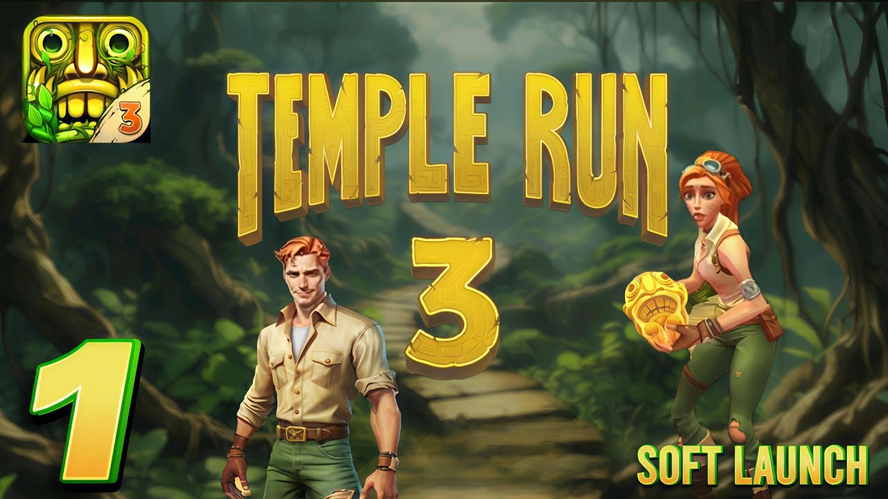 Temple Run 3 | New Temple Run Game Gameplay ( Android , iOS )