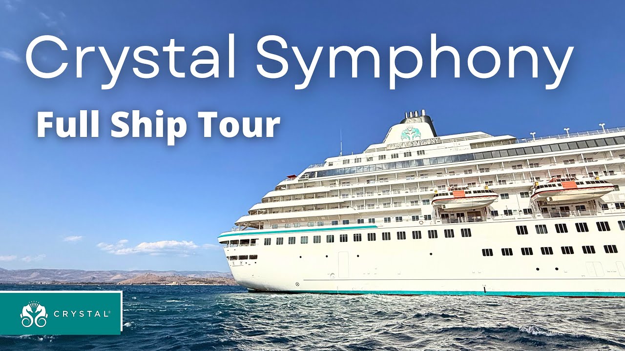 Crystal Symphony Full Tour & Review 2025 (Top Luxury Cruise Ship after $150M Renovation)