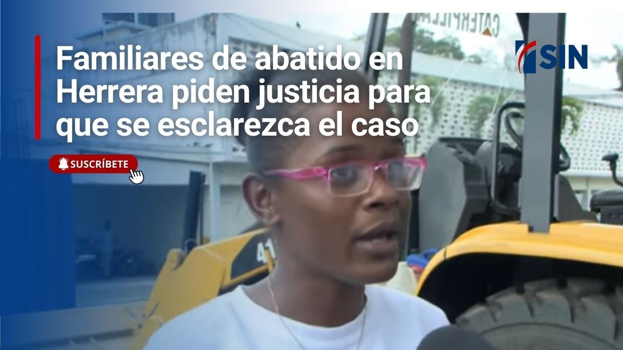 Familiares de abatido en Herrera piden justicia